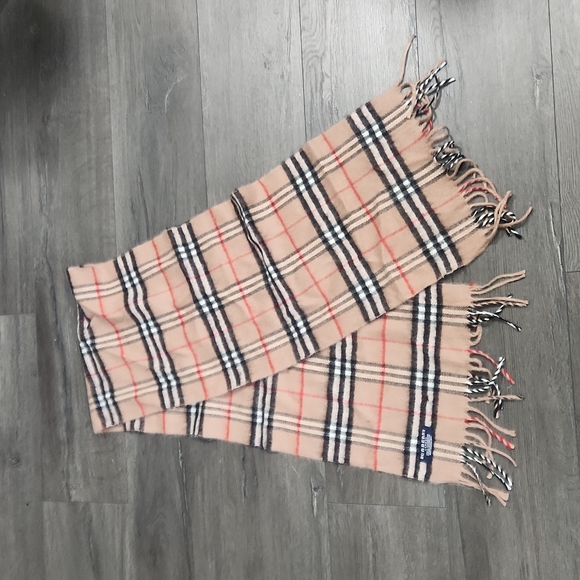 BURBERRY Cashmere scarf archive beige - Picture 3 of 5